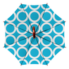 Заказать зонт в Москве. Зонт-трость двусторонний с деревянной ручкой Кольца от BeliySlon - готовые дизайны и нанесение принтов.