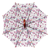 Заказать зонт в Москве. Зонт-трость двусторонний с деревянной ручкой PinUp Box от Мария Антоненко - готовые дизайны и нанесение принтов.