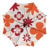 Заказать зонт в Москве. Зонт-трость двусторонний с деревянной ручкой Цветочный от BeliySlon - готовые дизайны и нанесение принтов.