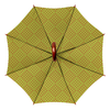 Заказать зонт в Москве. Зонт-трость двусторонний с деревянной ручкой Горох в квадрате от valezar - готовые дизайны и нанесение принтов.