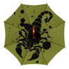 Заказать зонт в Москве. Зонт-трость двусторонний с деревянной ручкой Скорпион (24.10-21.11) от Apfelbaum - готовые дизайны и нанесение принтов.