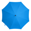 Заказать зонт в Москве. Зонт-трость двусторонний с деревянной ручкой Голубой от Лана  - готовые дизайны и нанесение принтов.