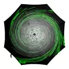 Заказать зонт в Москве. Зонт-трость двусторонний с деревянной ручкой Спиральная галактика от Alexey Evsyunin - готовые дизайны и нанесение принтов.