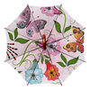 Заказать зонт в Москве. Зонт-трость двусторонний с деревянной ручкой Летние цветы от Ирина - готовые дизайны и нанесение принтов.