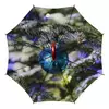 Заказать зонт в Москве. Зонт-трость двусторонний с деревянной ручкой Новогодняя ёлка от Anstey  - готовые дизайны и нанесение принтов.