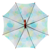 Заказать зонт в Москве. Зонт-трость двусторонний с деревянной ручкой Пересеуающиеся круги от IrinkaArt  - готовые дизайны и нанесение принтов.