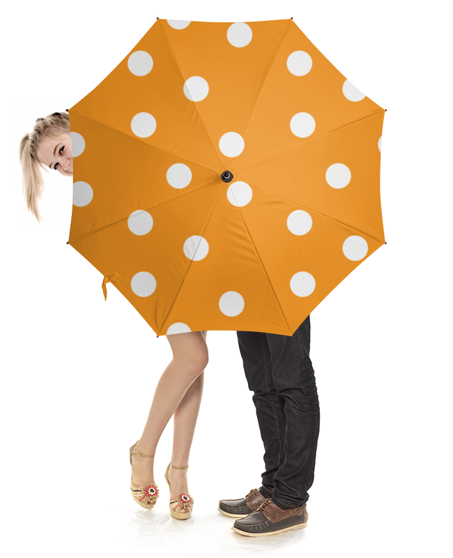 Веселые зонтики. Апельсиновый зонтик. Зонт промо. Зонт doiy Fish Orange. Как упаковать зонт трость.