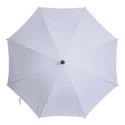 Заказать зонт в Москве. Зонт-трость с деревянной ручкой Таинственный лабиринт от Лана  - готовые дизайны и нанесение принтов.