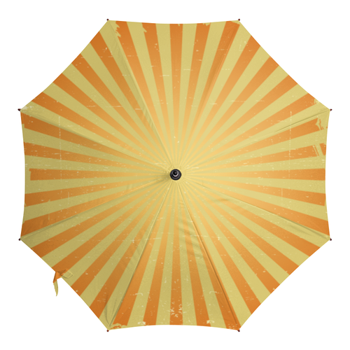 Заказать зонт в Москве. Зонт-трость с деревянной ручкой Шапито  от Anna Rosenrot - готовые дизайны и нанесение принтов.