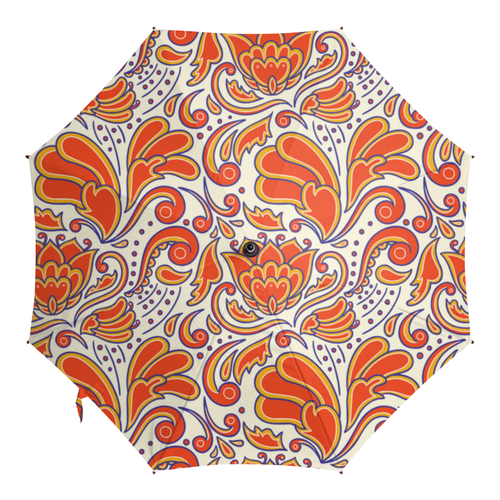 Заказать зонт в Москве. Зонт-трость с деревянной ручкой Абстрактный от BeliySlon - готовые дизайны и нанесение принтов.