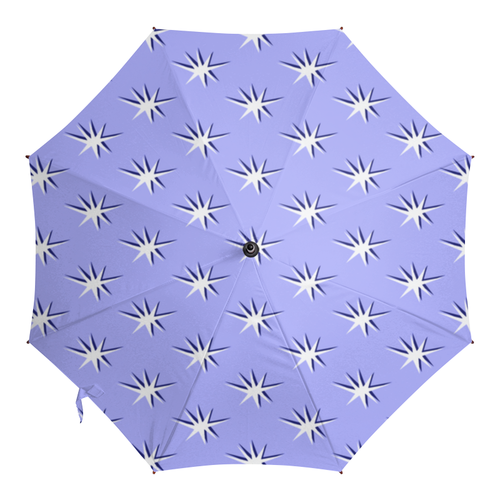 Заказать зонт в Москве. Зонт-трость с деревянной ручкой Абстракция от ПРИНТЫ ПЕЧАТЬ  - готовые дизайны и нанесение принтов.