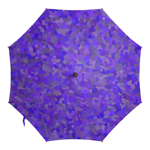 Заказать зонт в Москве. Зонт-трость с деревянной ручкой Glowing purple от mistral3000@mail.ru - готовые дизайны и нанесение принтов.