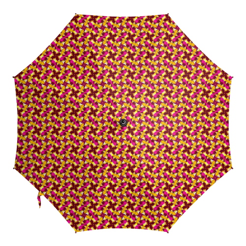 Заказать зонт в Москве. Зонт-трость с деревянной ручкой Процесс от Vadim Koval - готовые дизайны и нанесение принтов.