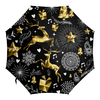 Заказать зонт в Москве. Зонт-трость с деревянной ручкой Олени от Ирина - готовые дизайны и нанесение принтов.