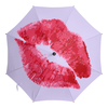 Заказать зонт в Москве. Зонт-трость с деревянной ручкой Поцелуй. от Eva De Peron.  - готовые дизайны и нанесение принтов.
