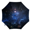 Заказать зонт в Москве. Зонт-трость с деревянной ручкой Космос от geekbox - готовые дизайны и нанесение принтов.