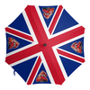 Заказать зонт в Москве. Зонт-трость с деревянной ручкой British Flag (Bus) от balden - готовые дизайны и нанесение принтов.
