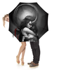 Заказать зонт в Москве. Зонт-трость с деревянной ручкой Demon Girl от Дана Столыпина - готовые дизайны и нанесение принтов.
