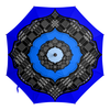 Заказать зонт в Москве. Зонт-трость с деревянной ручкой Королевский синий. от Eva De Peron.  - готовые дизайны и нанесение принтов.
