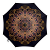Заказать зонт в Москве. Зонт-трость с деревянной ручкой мандала 3 от rl-art@yandex.ru - готовые дизайны и нанесение принтов.