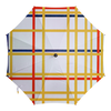 Заказать зонт в Москве. Зонт-трость с деревянной ручкой Нью-Йорк 1 (Питер Мондриан) от trend - готовые дизайны и нанесение принтов.