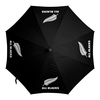 Заказать зонт в Москве. Зонт-трость с деревянной ручкой Новая Зеландия регби от rugby - готовые дизайны и нанесение принтов.
