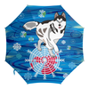 Заказать зонт в Москве. Зонт-трость с деревянной ручкой Бегущая по снегам от Ольга - готовые дизайны и нанесение принтов.