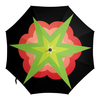 Заказать зонт в Москве. Зонт-трость с деревянной ручкой Зонт RestoRaids чёрный от info@restoraids.com - готовые дизайны и нанесение принтов.