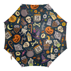 Заказать зонт в Москве. Зонт-трость с деревянной ручкой Хэллоуин от Ирина - готовые дизайны и нанесение принтов.