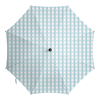 Заказать зонт в Москве. Зонт-трость с деревянной ручкой Клетчатый от BeliySlon - готовые дизайны и нанесение принтов.