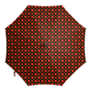 Заказать зонт в Москве. Зонт-трость с деревянной ручкой Темный геометрический узор от valezar - готовые дизайны и нанесение принтов.