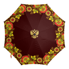 Заказать зонт в Москве. Зонт-трость с деревянной ручкой Русский стиль от multikot - готовые дизайны и нанесение принтов.