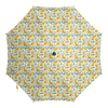 Заказать зонт в Москве. Зонт-трость с деревянной ручкой Цветы от valezar - готовые дизайны и нанесение принтов.