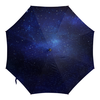 Заказать зонт в Москве. Зонт-трость с деревянной ручкой Вселенная от The Spaceway  - готовые дизайны и нанесение принтов.