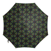 Заказать зонт в Москве. Зонт-трость с деревянной ручкой Black Biohazard от Soluvel  - готовые дизайны и нанесение принтов.