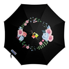 Заказать зонт в Москве. Зонт-трость с деревянной ручкой Стильные розы от Валерий Куприй - готовые дизайны и нанесение принтов.