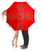 Заказать зонт в Москве. Зонт-трость с деревянной ручкой Счастье мандала от Koroleva - готовые дизайны и нанесение принтов.