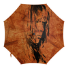 Заказать зонт в Москве. Зонт-трость с деревянной ручкой пергамент от Наталья Чернова - готовые дизайны и нанесение принтов.