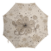 Заказать зонт в Москве. Зонт-трость с деревянной ручкой Весенний цветик от dizainer_t@mail.ru - готовые дизайны и нанесение принтов.