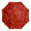 Заказать зонт в Москве. Зонт-трость с деревянной ручкой Цветные соты от BeliySlon - готовые дизайны и нанесение принтов.