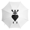 Заказать зонт в Москве. Зонт-трость с деревянной ручкой The Weeping Dawn от GeekFox  - готовые дизайны и нанесение принтов.