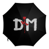 Заказать зонт в Москве. Зонт-трость с деревянной ручкой Depeche Mode от Leichenwagen - готовые дизайны и нанесение принтов.