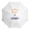 Заказать зонт в Москве. Зонт-трость с деревянной ручкой Сладкая жизнь! Пончики от antoninayakhina  - готовые дизайны и нанесение принтов.