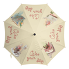 Заказать зонт в Москве. Зонт-трость с деревянной ручкой Cake your day от Катя Муу - готовые дизайны и нанесение принтов.