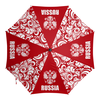 Заказать зонт в Москве. Зонт-трость с деревянной ручкой Россия от geekbox - готовые дизайны и нанесение принтов.