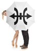Заказать зонт в Москве. Зонт-трость с деревянной ручкой The Dance Without End от GeekFox  - готовые дизайны и нанесение принтов.