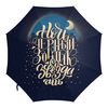 Заказать зонт в Москве. Зонт-трость с деревянной ручкой Цитата - Ночь от leshii1961@mail.ru - готовые дизайны и нанесение принтов.