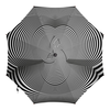 Заказать зонт в Москве. Зонт-трость с деревянной ручкой оптическая иллюзия от Romario  - готовые дизайны и нанесение принтов.