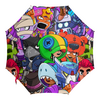 Заказать зонт в Москве. Зонт-трость с деревянной ручкой BRAWL STARS от geekbox - готовые дизайны и нанесение принтов.