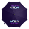 Заказать зонт в Москве. Зонт-трость с деревянной ручкой World New York от Octopuslabel - готовые дизайны и нанесение принтов.